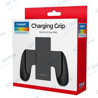 Poignée de manette avec câble de charge pour Nintendo Switch 2 DOBE TNS-3177 — noir