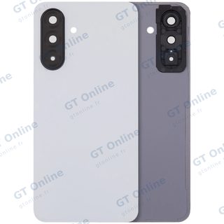 Vitre arrière pour Samsung Galaxy A26 5G (A266 / 2025) (sans logo, compatible premium, blanc)