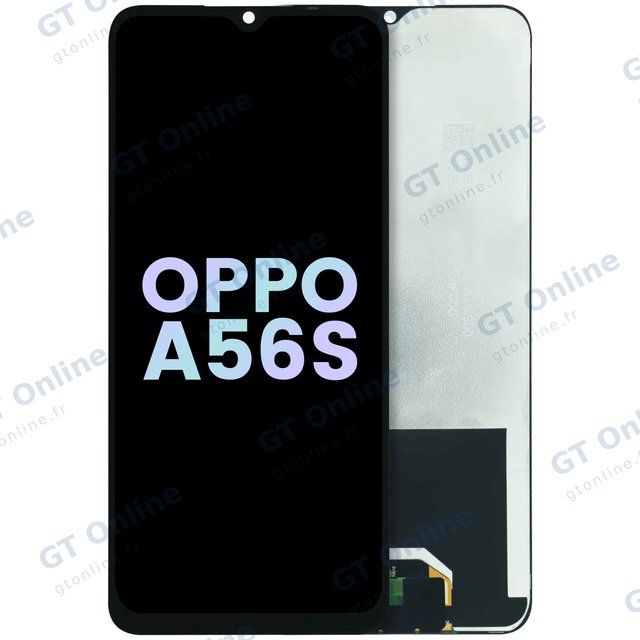 Écran LCD sans châssis pour Oppo A56s (2023) (pack service origine, toutes couleurs)