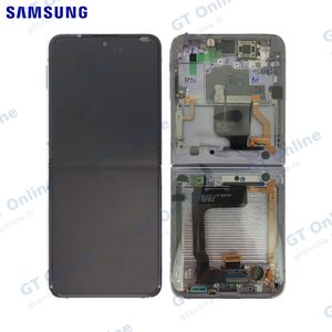 Écran Tactile Original Samsung Galaxy Z Flip 4 5G F721 GH82-29440B GH82-29441B GH82-30238B GH82-30239B Lavander