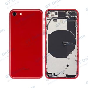 Coque de Réparation Complète Premium Apple iPhone SE (3e Gen) Rouge