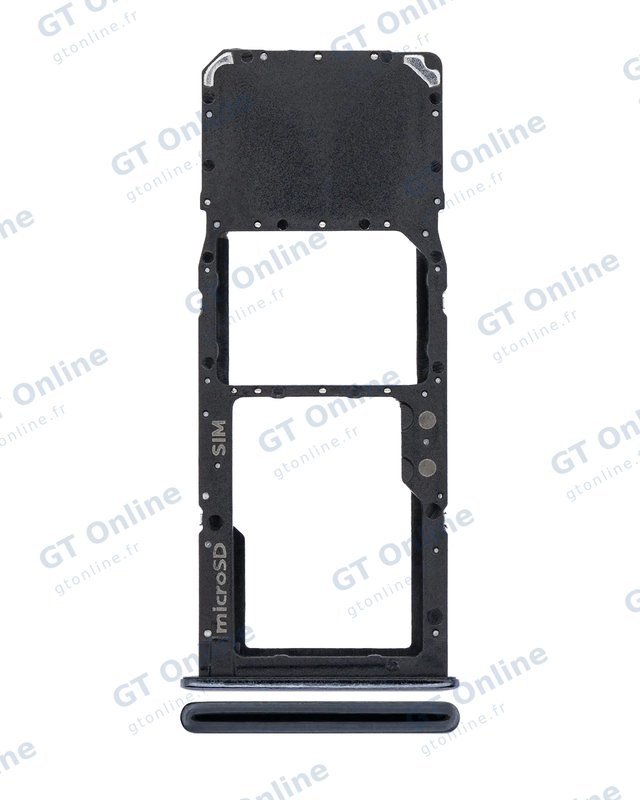 Tiroir SIM pour Samsung Galaxy A51 4G (A515 / 2019) / A71 (A715 / 2020) (Prism Crush Black)