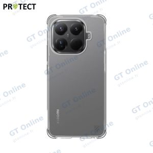 Coque Silicone Renforcée PROTECT pour Xiaomi 15T Pro Transparent — vue 2