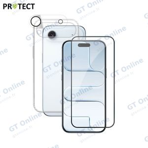 Pack de Protection Coque + Protection Lentille + Verre Trempé PROTECT pour Apple iPhone Air Transparent