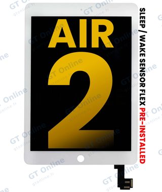Écran pour Apple iPad Air 2 (reconditionné, blanc)