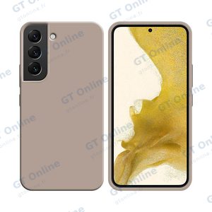 Coque Silicone Compatible pour Samsung Galaxy S22 S901 (#18) Rose Gold