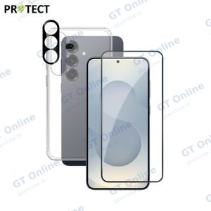 Pack de Protection Coque + Protection Lentille + Verre Trempé PROTECT pour Samsung Galaxy S25 Plus S936