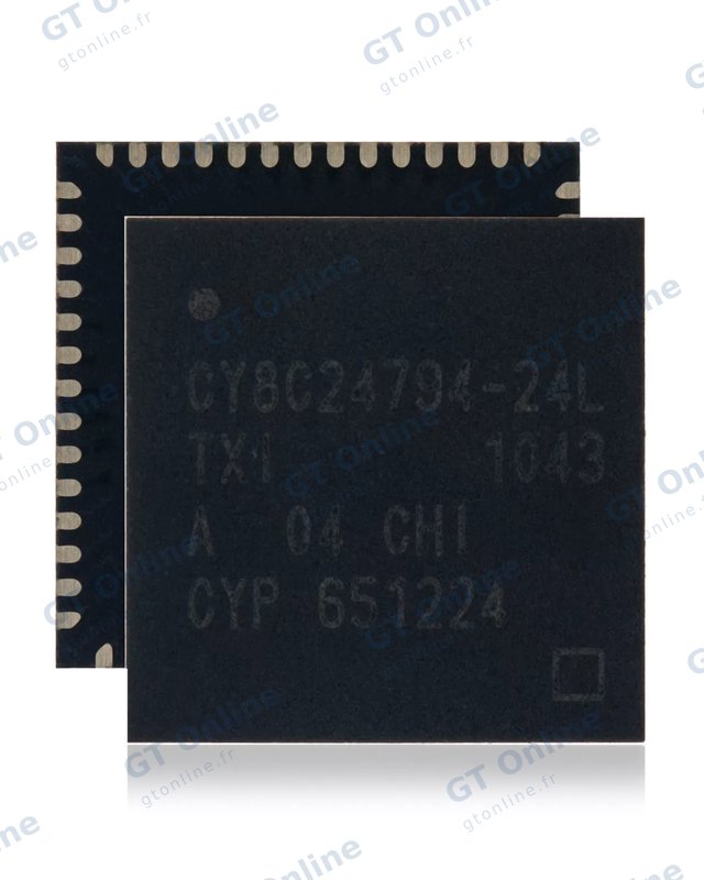Pièce à microsouder pour Apple MacBook Pro (CY8C24794 / CY8C24794-24L / CY8C24794-24LTXI: QFN-56 Pin)