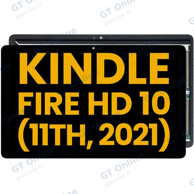 Écran LCD sans châssis pour Amazon Kindle Fire HD 10 / HD 10 Plus (11th Gen, 2021) (reconditionné, toutes couleurs)