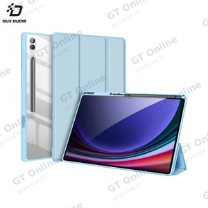 Housse de Protection Toby Dux Ducis pour Samsung Galaxy Tab S9 Ultra Wi-Fi X910/Galaxy Tab S9 Ultra 5G X916 Bleu