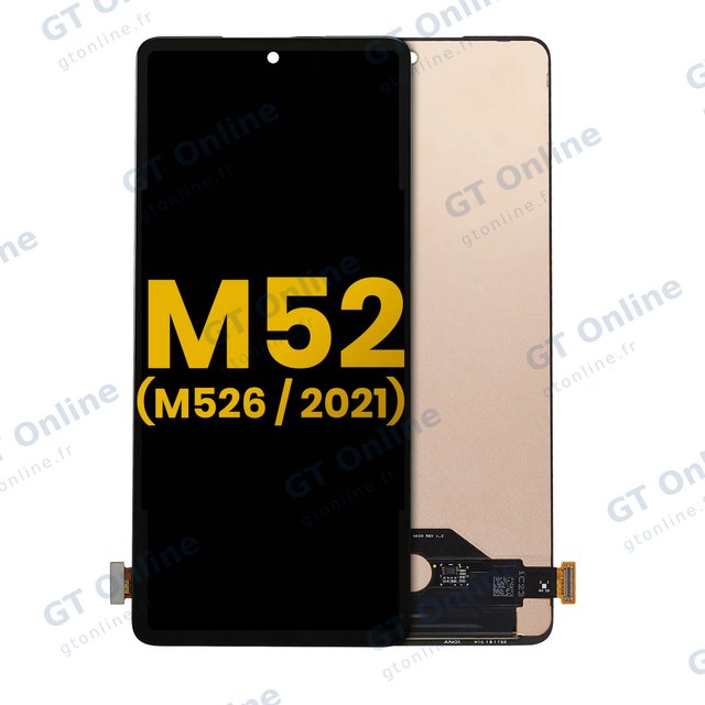 Écran OLED sans châssis pour Samsung Galaxy M52 5G (M526 / 2021) (reconditionné, toutes couleurs)