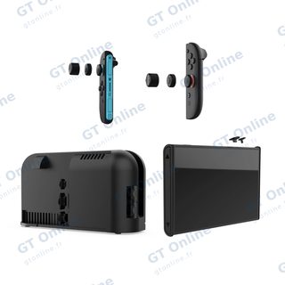 Kit de bouchons anti-poussière pour Nintendo Switch 2 DOBE TNS-5165 — noir