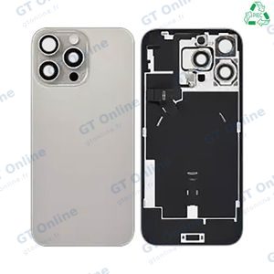 Cache Arrière Aftermarket (PIEC) Apple iPhone 16 Pro Max Titane Naturel