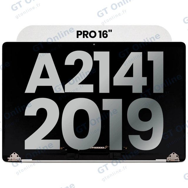 Écran pour Apple MacBook Pro 16" (A2141 / Mid 2019) (origine d'occasion, argent)