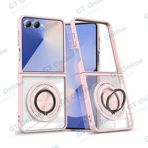 Coque de Protection Magnétique avec Bague 360° Z-FL3 Samsung Galaxy Z Flip 7 5G F766 Rose