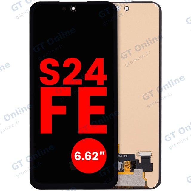 Écran OLED sans châssis pour Samsung Galaxy S24 FE 5G (6.62") (compatible premium, toutes couleurs)