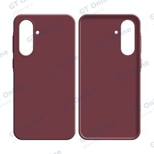 Coque Silicone Compatible pour Samsung Galaxy A36 5G A366/Galaxy A56 5G A566 (#14) Bordeaux — vue 2