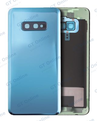 Vitre arrière pour Samsung Galaxy S10E (pack service origine, bleu Prism)