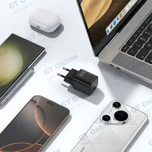 Chargeur Secteur USB-C GaN Mcdodo CH-0082 avec Câble USB-C vers USB-C 30W 1m Noir — vue 4