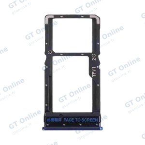 Tiroir Sim Premium Xiaomi Poco X3 Pro Bleu Glace