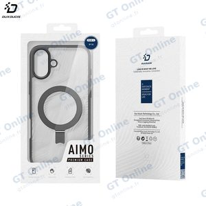Coque de Protection Aimo Dux Ducis pour Apple iPhone 16 (with Magnetic Stand) MagSafe Noir — vue 2