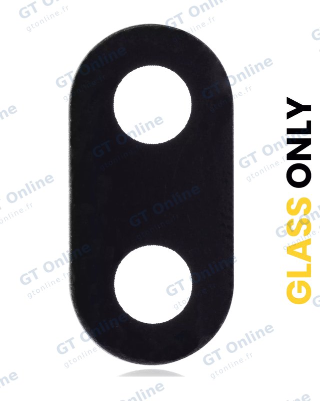 Lentille de caméra arrière avec adhésif pour LG Tribute Royal (X320PM) (noir)