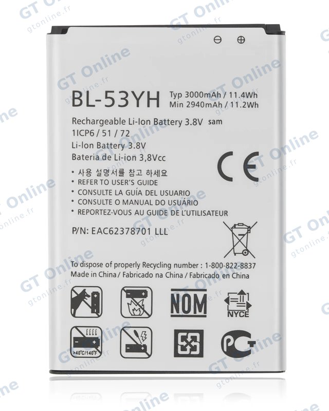 Batterie pour LG G3 (BL-53YH)