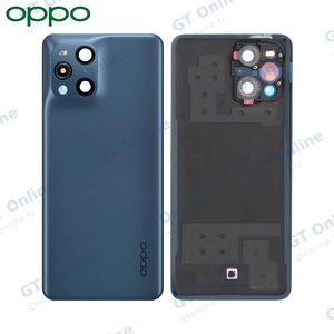 Cache Arrière Original OPPO Find X3 Pro 6561751 Bleu