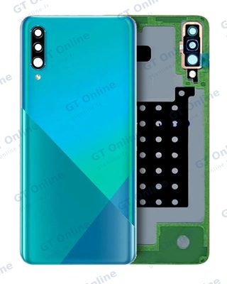 Vitre arrière pour Samsung Galaxy A30S (A307 / 2019) (pack service origine, vert)
