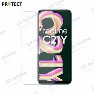 Verre Trempé Classique PROTECT pour Realme C21-Y Transparent