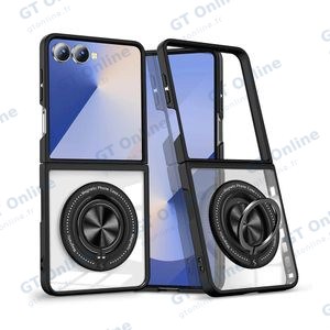 Coque de Protection Magnétique avec Bague 360° Z-FL3 Samsung Galaxy Z Flip 7 5G F766 Noir