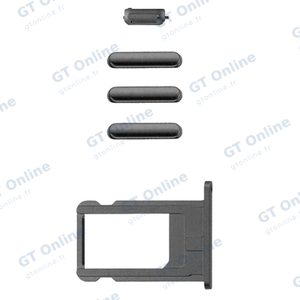 Kit Bouton Apple iPhone XS Max Noir
