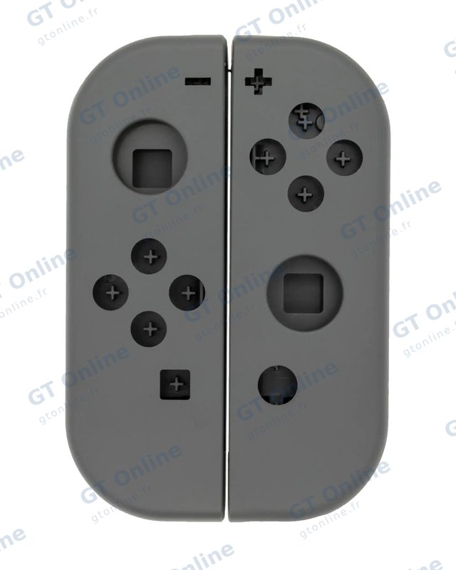 Coque de remplacement pour manette Joy-Con Nintendo Switch (noir)