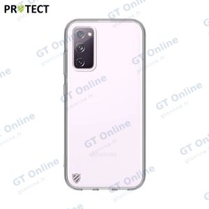 Coque Silicone PROTECT pour Samsung Galaxy S20 FE 5G G781/Galaxy S20 FE 4G G780 Transparent — vue 2