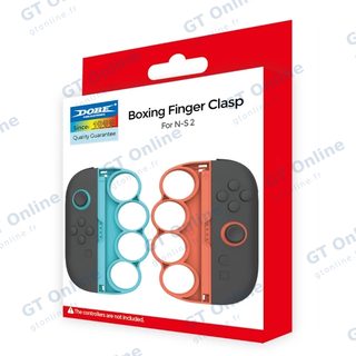Grips de boxe pour Nintendo Switch 2 DOBE TNS-5156 (lot de 2) — orange/bleu