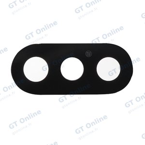 Lentille Apple iPhone X (x5) Noir