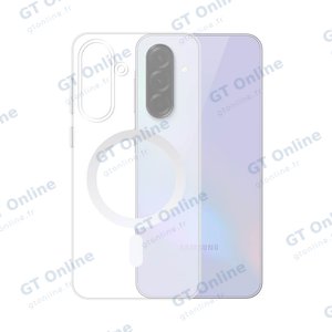 Coque Silicone MagSafe Compatible pour Samsung Galaxy A36 5G A366/Galaxy A56 5G A566 Transparent