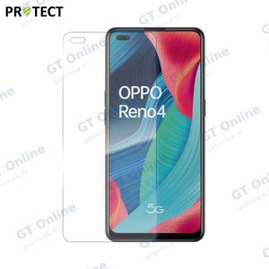 Verre Trempé Classique PROTECT pour OPPO Reno 4 5G Transparent