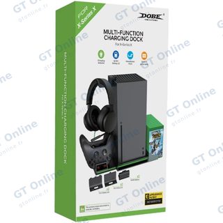 Support et station de charge multifonction pour Xbox Series X / Xbox One DOBE TYX-1622 — noir