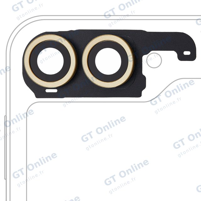 Vitre de caméra arrière pour Samsung Galaxy Z Flip 6 5G (F741) (premium, jaune)