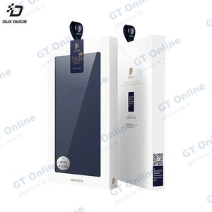 Housse de Protection Skin Pro Dux Ducis pour Vivo V23 5G Bleu — vue 2