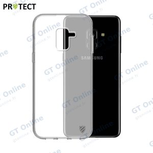 Coque Silicone PROTECT pour Samsung Galaxy A8 2018 A530 Transparent