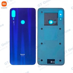 Cache Arrière Original Xiaomi Redmi Note 7 5540431000G6 Bleu Neptune