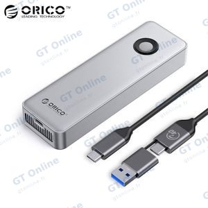 Boitier Disque Dur Externe Orico SSD M.2 NVMe - OUM2-U4-SV-BP - Argent — vue 2