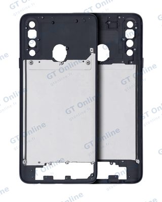 Châssis pour Samsung Galaxy A20S (A207 / 2019) (compatible premium, noir)