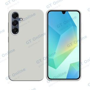 Coque Silicone Compatible pour Samsung Galaxy A16 5G A166/Galaxy A16 4G A165 (#9) Blanc