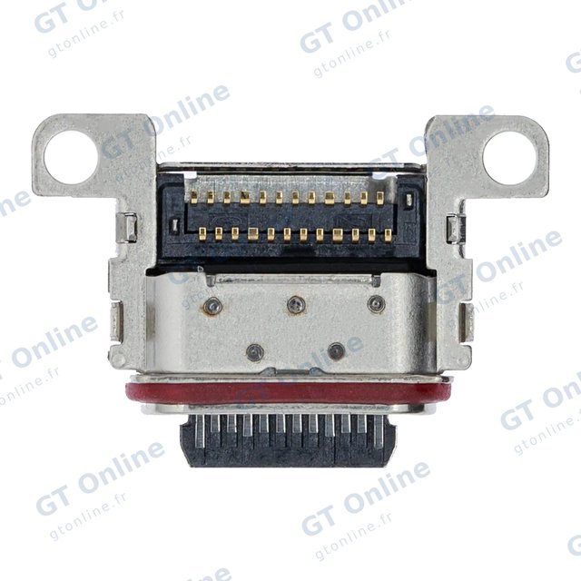 Connecteur de charge nu à souder pour Samsung Galaxy S21 5G / S21 Plus 5G / S21 Ultra 5G / S21 FE 5G / S22 5G / S22 Plus 5G / S22 Ultra 5G / S23 5G / S23 Plus 5G / S23 Ultra 5G / S24 5G / S24 Plus 5G / S24U 5G / S24 FE 5G (lot de 10)