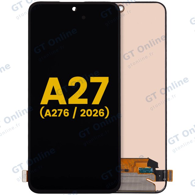 Écran OLED sans châssis pour Samsung Galaxy A27 5G (A276 / 2026) (reconditionné, toutes couleurs)