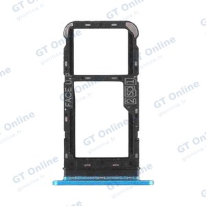 Tiroir Sim Premium Motorola Moto E7 Bleu Aqua
