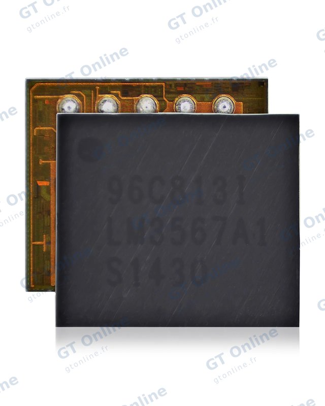 Pièce à microsouder pour Apple iPhone 11 Series / 12 Series / 13 Series / 14 Series / 15 Series / 16 Series (3567A1)